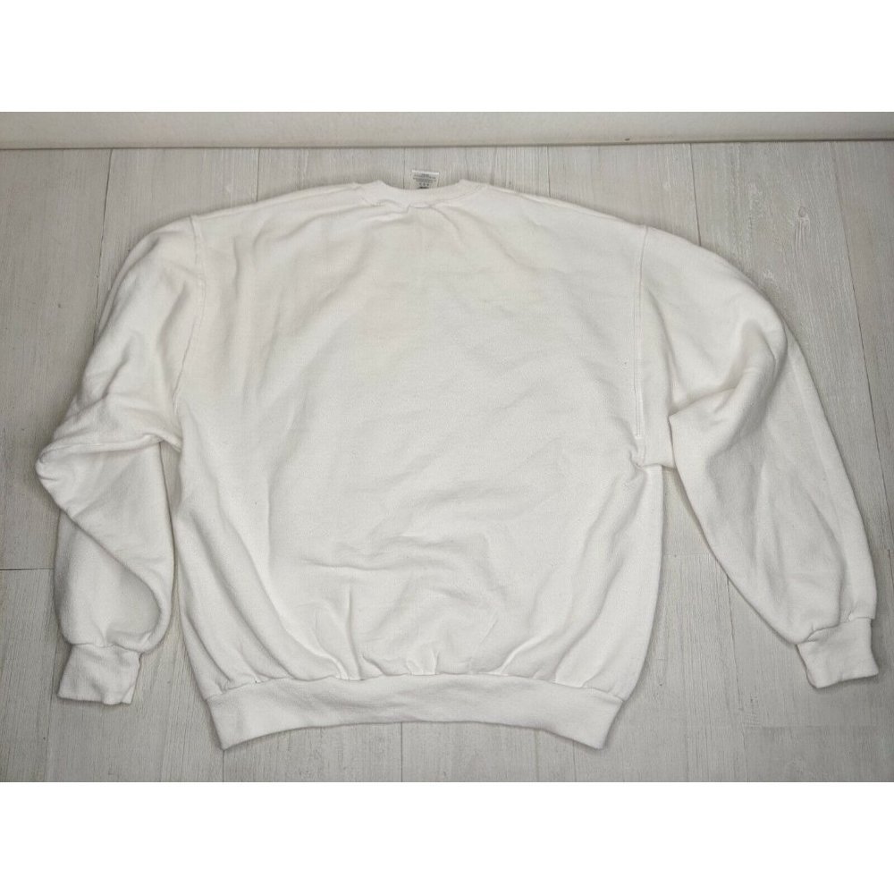 Vintage Ugly Christmas Sweater Adult Medium Long Sleeve Sweatshirt Holiday USA - Picture 11 of 12